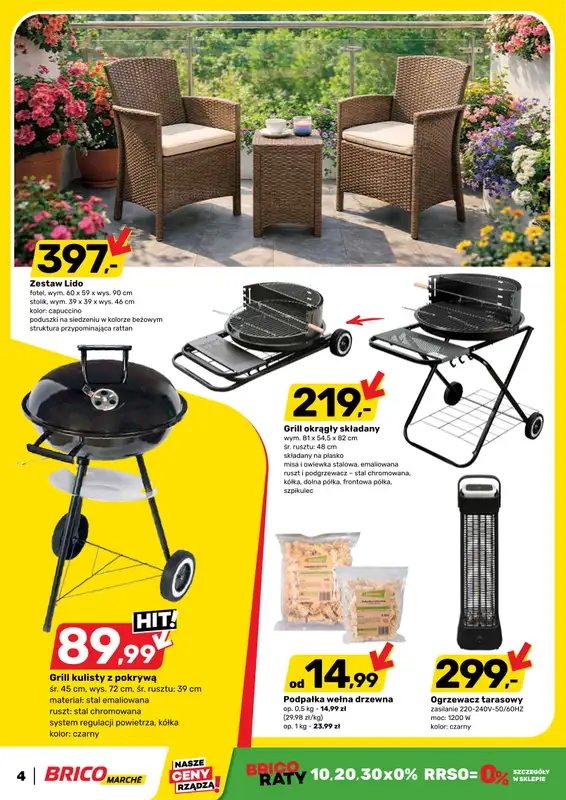 Bricomarche - gazetka promocyjna Gazetka od środy 08.04 do soboty 18.04 - strona 4