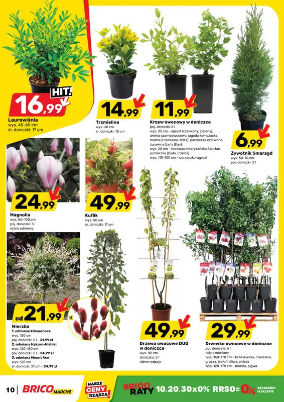 Bricomarche - gazetka promocyjna Gazetka od środy 08.04 do soboty 18.04 - strona 10