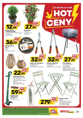 Bricomarche - gazetka promocyjna Hot ceny od środy 08.04 do soboty 11.04 - strona 3