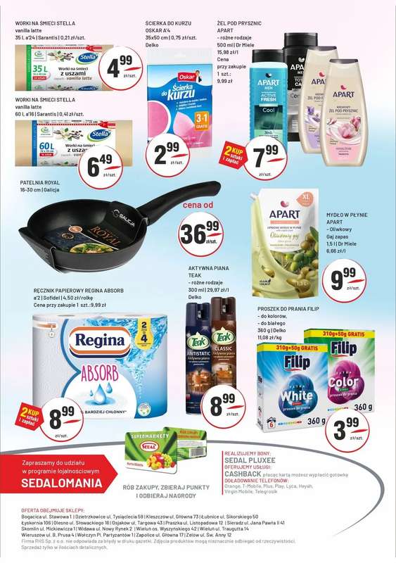 Sedal - gazetka promocyjna Gazetka od środy 08.04 do soboty 18.04 - strona 6