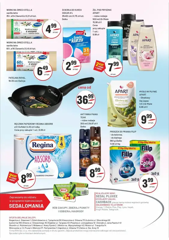 Sedal - gazetka promocyjna Gazetka od środy 08.04 do soboty 18.04 - strona 6