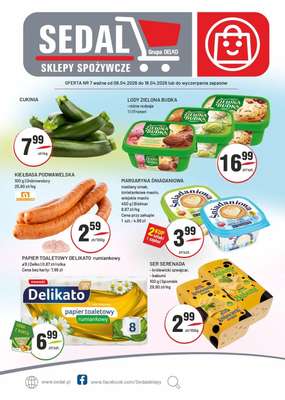 Sedal - gazetka promocyjna Gazetka od środy 08.04 do soboty 18.04