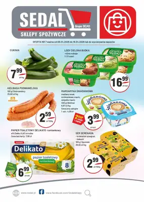 Sedal - gazetka promocyjna Gazetka od środy 08.04 do soboty 18.04