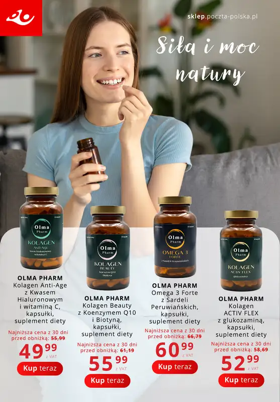 Poczta Polska - gazetka promocyjna Gazetka od wtorku 07.04 do niedzieli 19.04 - strona 8