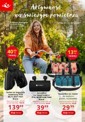 Poczta Polska - gazetka promocyjna Gazetka od wtorku 07.04 do niedzieli 19.04