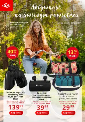 Poczta Polska - gazetka promocyjna Gazetka od wtorku 07.04 do niedzieli 19.04