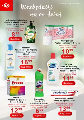 Poczta Polska - gazetka promocyjna Gazetka od wtorku 07.04 do niedzieli 19.04 - strona 10