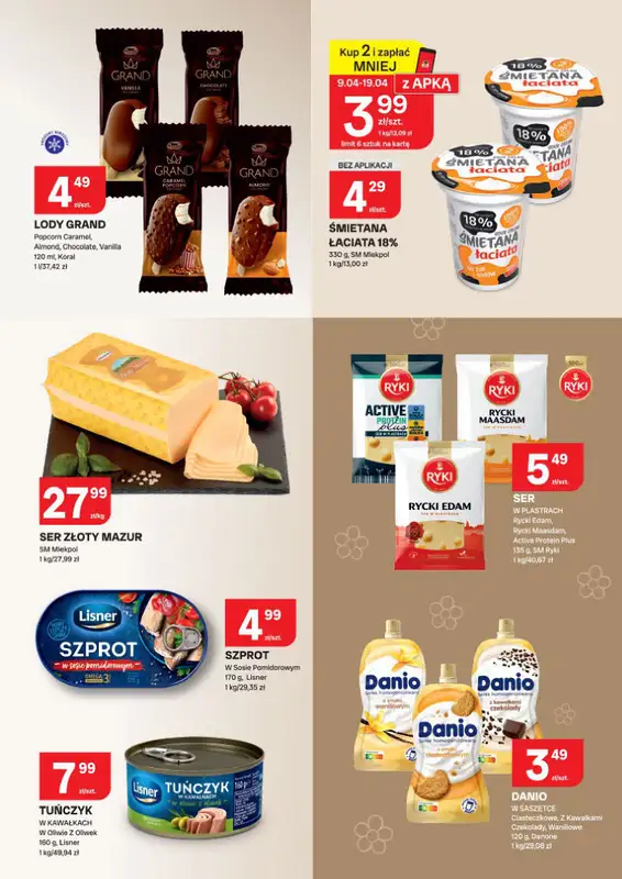 Chorten - gazetka promocyjna Gazetka Podlaskie Market od czwartku 09.04 do niedzieli 19.04 - strona 4