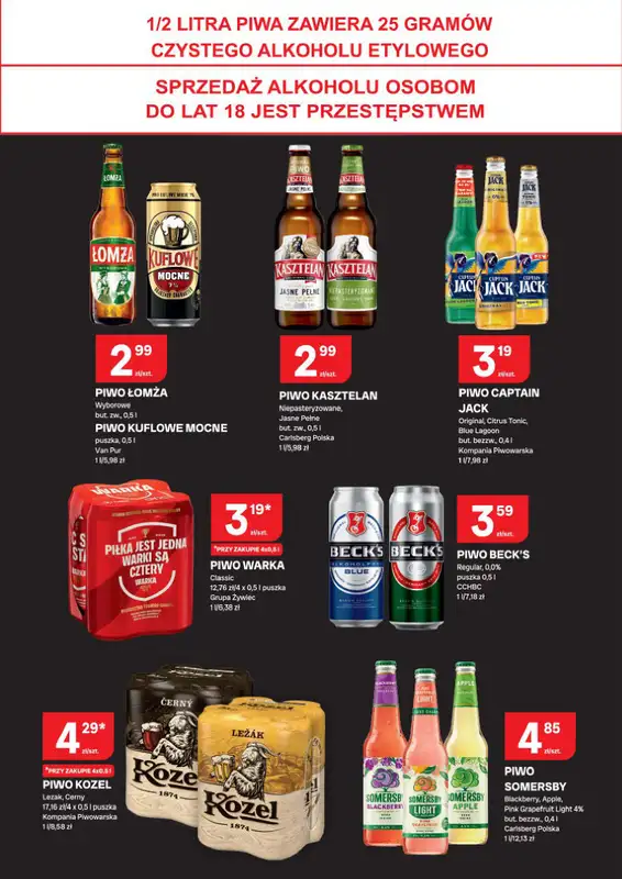 Chorten - gazetka promocyjna Gazetka Podlaskie Market od czwartku 09.04 do niedzieli 19.04 - strona 6