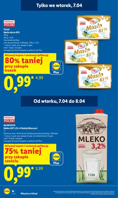 Lidl - gazetka promocyjna Oferta od wtorku od wtorku 07.04 do środy 08.04 - strona 16