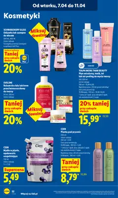 Lidl - gazetka promocyjna Oferta od wtorku od wtorku 07.04 do środy 08.04 - strona 54