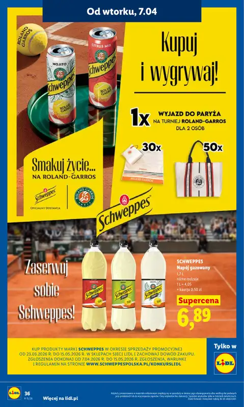 Lidl - gazetka promocyjna Oferta od wtorku od wtorku 07.04 do środy 08.04 - strona 36