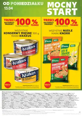 Kaufland - gazetka promocyjna Gazetka Tygodnia od czwartku 09.04 do środy 15.04 - strona 61