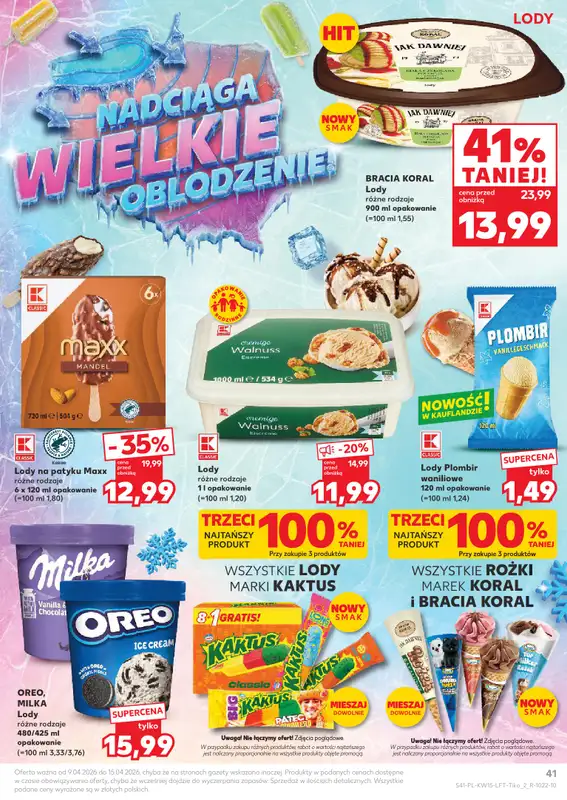 Kaufland - gazetka promocyjna Gazetka Tygodnia od czwartku 09.04 do środy 15.04 - strona 41