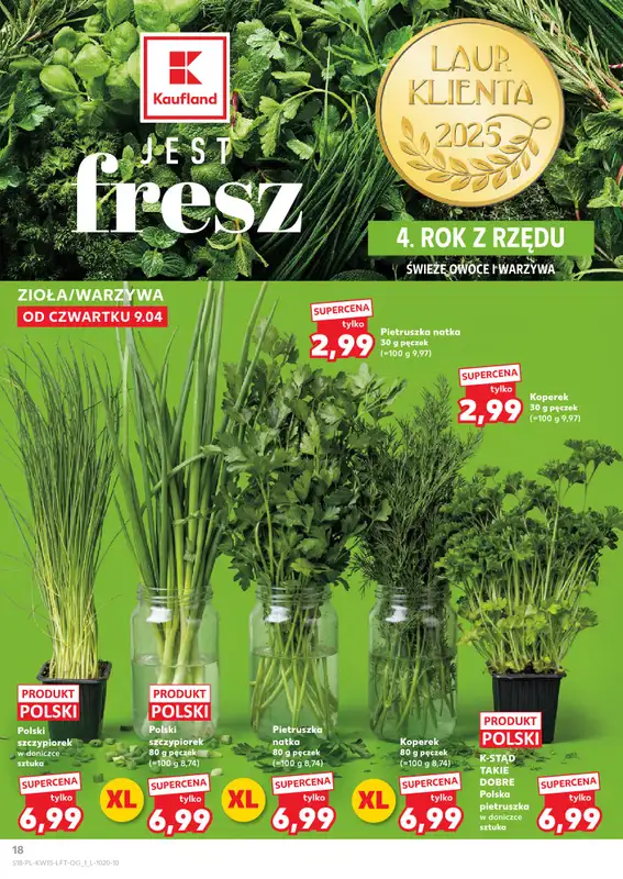 Kaufland - gazetka promocyjna Gazetka Tygodnia od czwartku 09.04 do środy 15.04 - strona 18