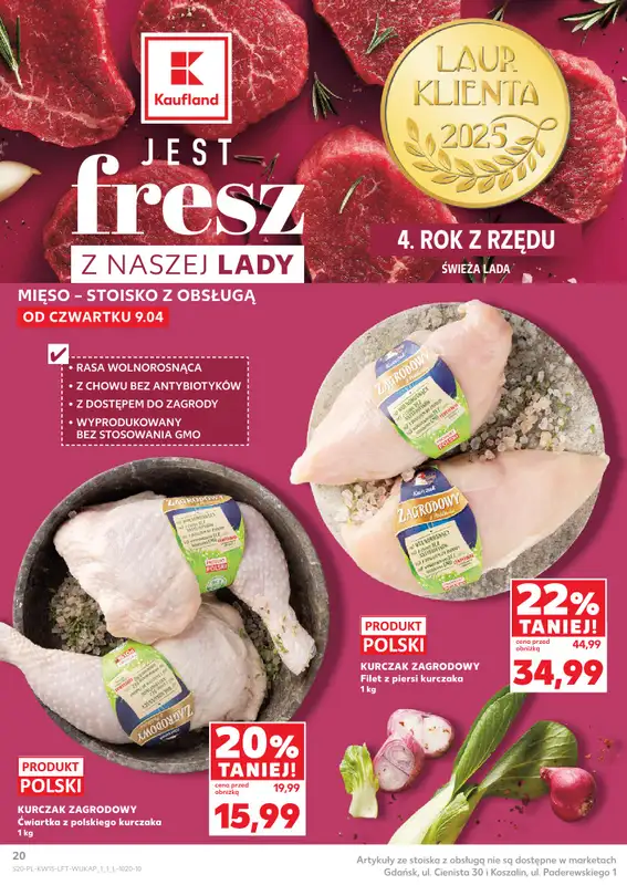 Kaufland - gazetka promocyjna Gazetka Tygodnia od czwartku 09.04 do środy 15.04 - strona 20