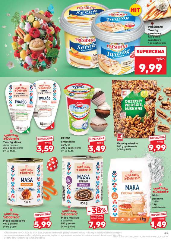 Kaufland - gazetka promocyjna Gazetka Tygodnia od czwartku 09.04 do środy 15.04 - strona 33