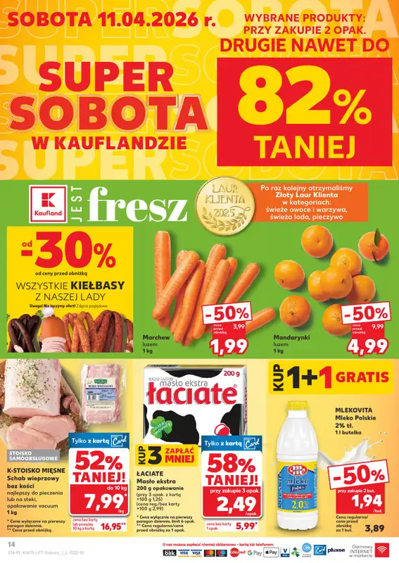 Kaufland - gazetka promocyjna Gazetka Tygodnia od czwartku 09.04 do środy 15.04 - strona 14