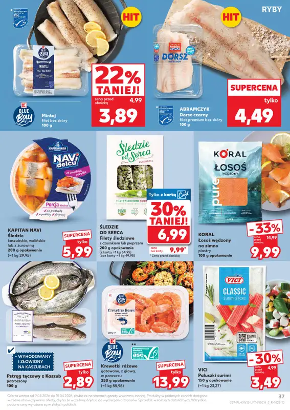 Kaufland - gazetka promocyjna Gazetka Tygodnia od czwartku 09.04 do środy 15.04 - strona 37