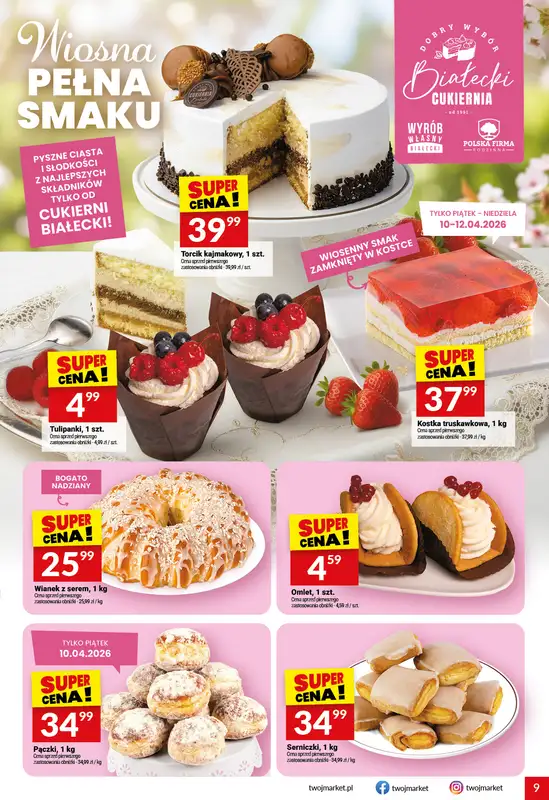 Twój Market - gazetka promocyjna Gazetka od środy 08.04 do wtorku 14.04 - strona 9
