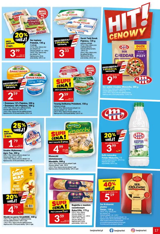 Twój Market - gazetka promocyjna Gazetka od środy 08.04 do wtorku 14.04 - strona 17