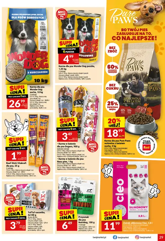 Twój Market - gazetka promocyjna Gazetka od środy 08.04 do wtorku 14.04 - strona 29