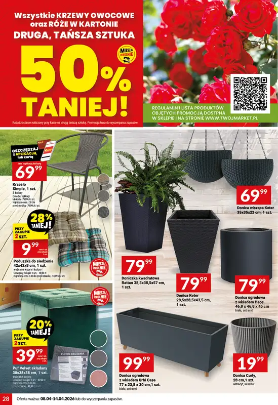 Twój Market - gazetka promocyjna Gazetka od środy 08.04 do wtorku 14.04 - strona 28