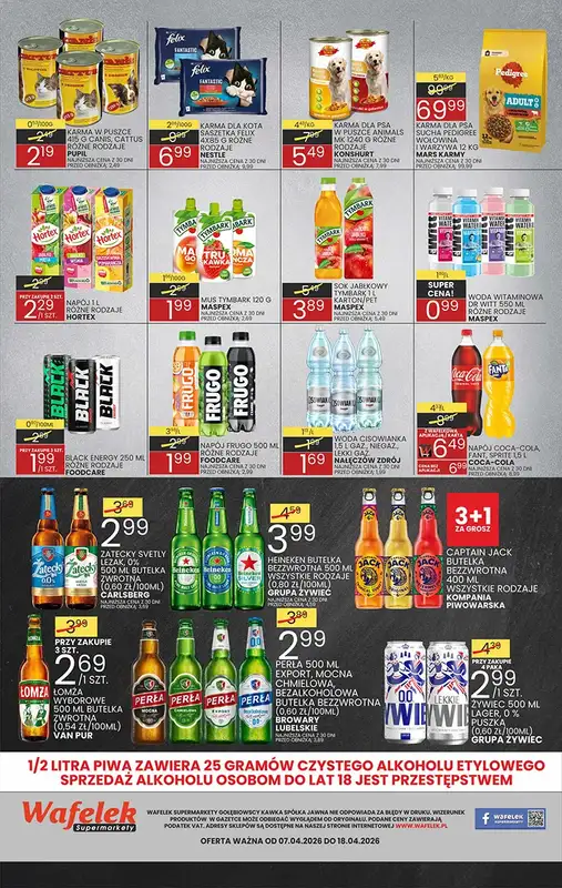 Wafelek - gazetka promocyjna Gazetka od wtorku 07.04 do soboty 18.04 - strona 8