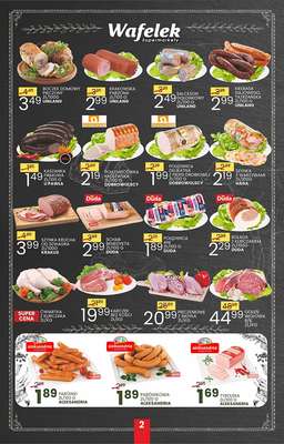 Wafelek - gazetka promocyjna Gazetka od wtorku 07.04 do soboty 18.04 - strona 2