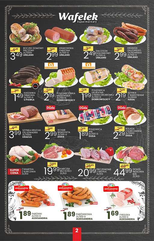 Wafelek - gazetka promocyjna Gazetka od wtorku 07.04 do soboty 18.04 - strona 2