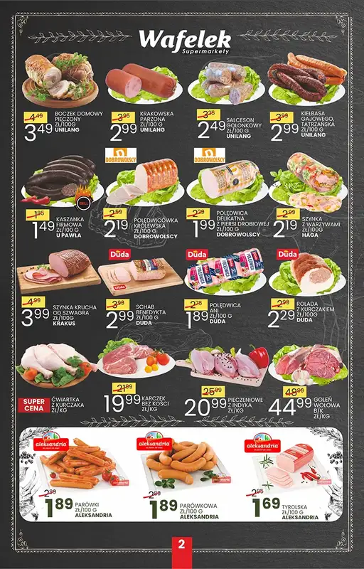 Wafelek - gazetka promocyjna Gazetka od wtorku 07.04 do soboty 18.04 - strona 2