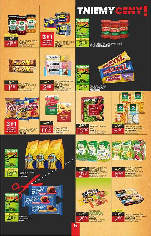 Wafelek - gazetka promocyjna Gazetka od wtorku 07.04 do soboty 18.04 - strona 5