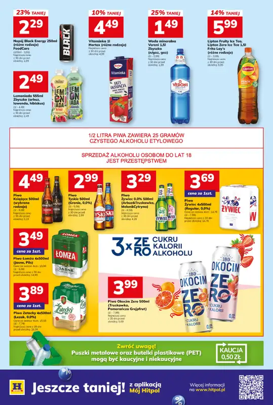 Hitpol - gazetka promocyjna Gazetka  do niedzieli 19.04 - strona 10