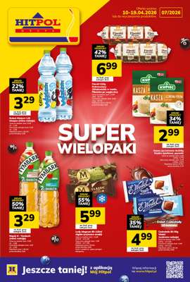 Hitpol - gazetka promocyjna Gazetka  do niedzieli 19.04