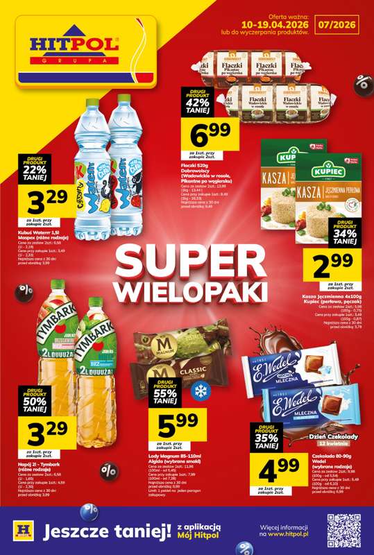 Hitpol - gazetka promocyjna Gazetka  do niedzieli 19.04