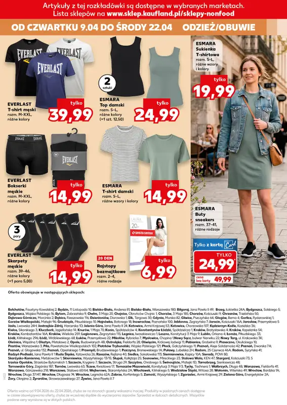 Kaufland - gazetka promocyjna Oferta Kaufland - Non Food od czwartku 09.04 do środy 22.04 - strona 17