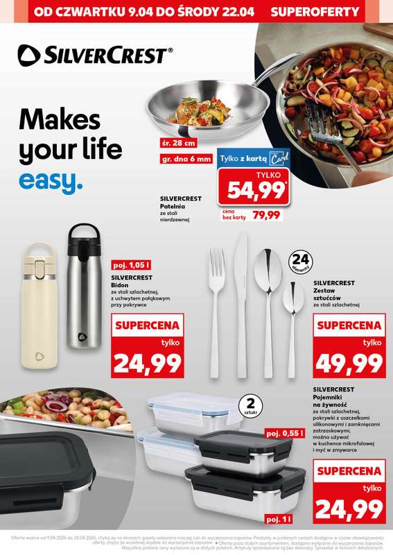 Kaufland - gazetka promocyjna Oferta Kaufland - Non Food od czwartku 09.04 do środy 22.04 - strona 18