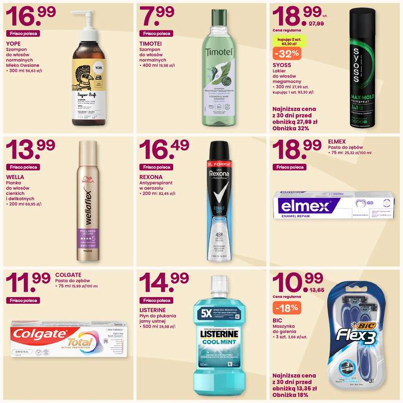 Frisco - gazetka promocyjna Gazetka od wtorku 07.04 do niedzieli 19.04 - strona 22