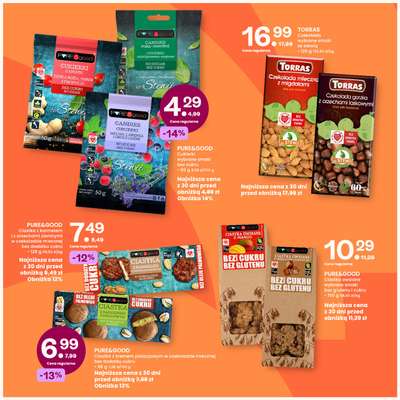 Pure&Good Cukierki bez cukru Dzika róża, imbir i porzeczka