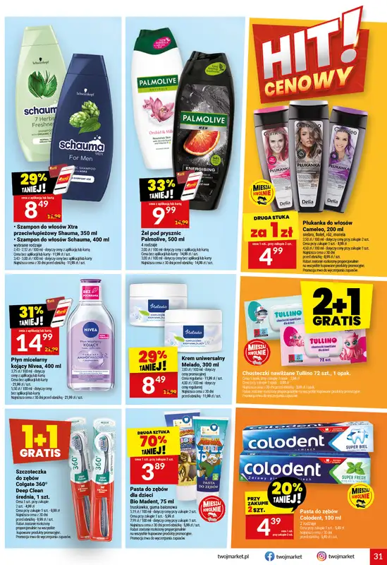 Twój Market - gazetka promocyjna Gazetka od środy 08.04 do wtorku 14.04 - strona 31