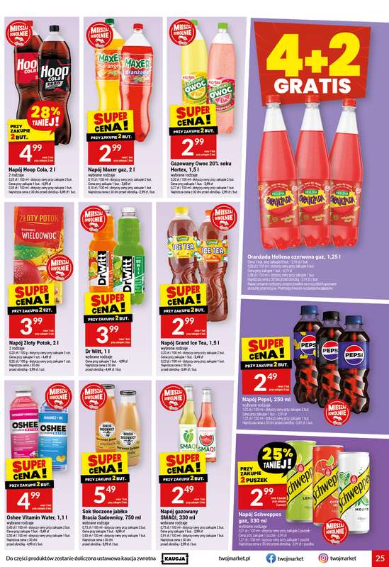 Twój Market - gazetka promocyjna Gazetka od środy 08.04 do wtorku 14.04 - strona 25
