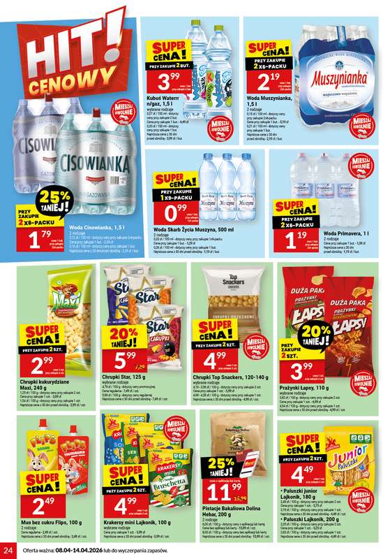 Twój Market - gazetka promocyjna Gazetka od środy 08.04 do wtorku 14.04 - strona 24