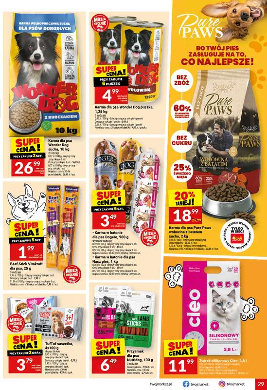 Twój Market - gazetka promocyjna Gazetka od środy 08.04 do wtorku 14.04 - strona 29