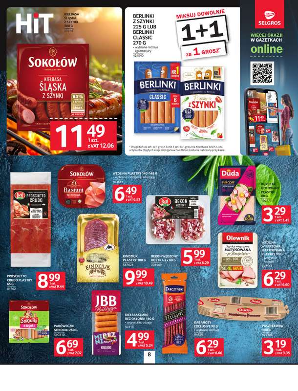 Selgros - gazetka promocyjna Oferta spożywcza od czwartku 09.04 do środy 22.04 - strona 8