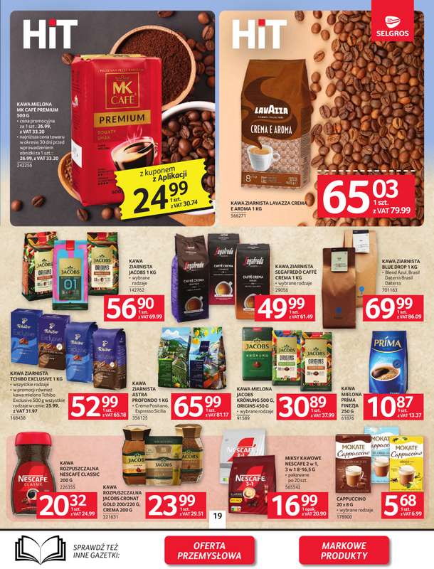 Selgros - gazetka promocyjna Oferta spożywcza od czwartku 09.04 do środy 22.04 - strona 19