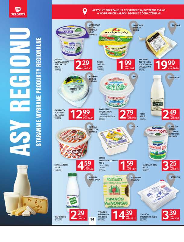 Selgros - gazetka promocyjna Oferta spożywcza od czwartku 09.04 do środy 22.04 - strona 14