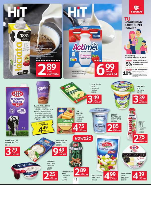 Selgros - gazetka promocyjna Oferta spożywcza od czwartku 09.04 do środy 22.04 - strona 12