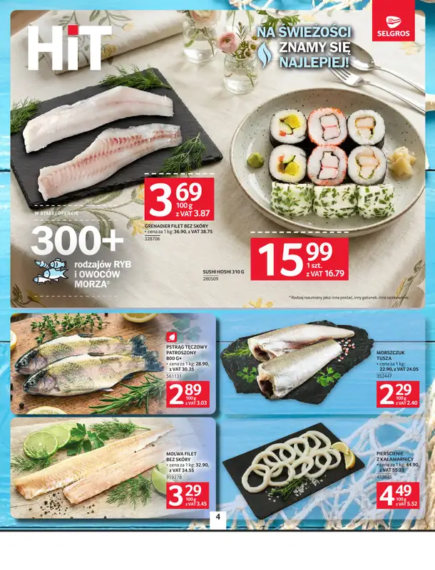 Selgros - gazetka promocyjna Oferta spożywcza od czwartku 09.04 do środy 22.04 - strona 4