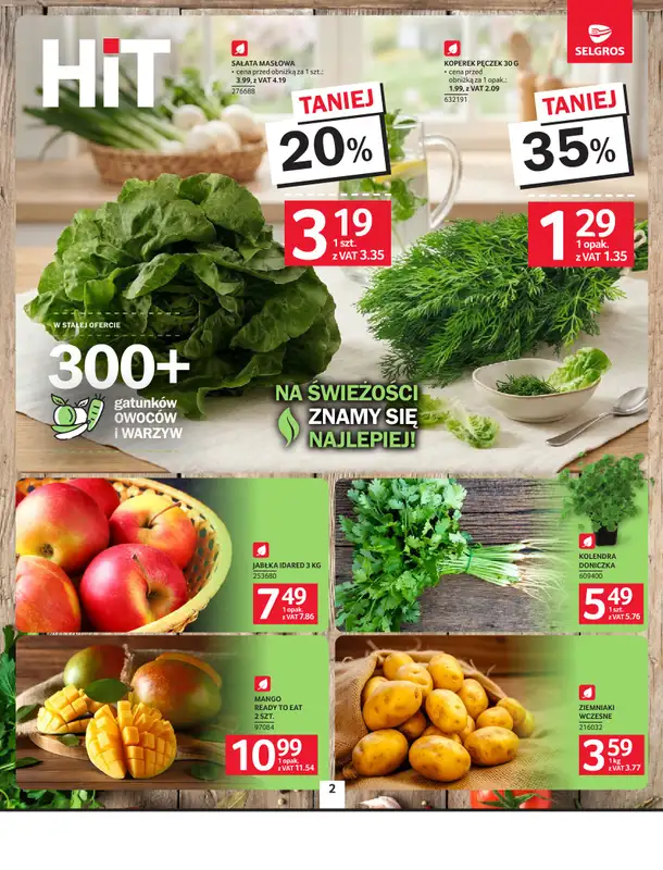 Selgros - gazetka promocyjna Oferta spożywcza od czwartku 09.04 do środy 22.04 - strona 2