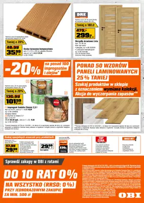 OBI - gazetka promocyjna Gazetka od wtorku 07.04 do wtorku 21.04 - strona 16